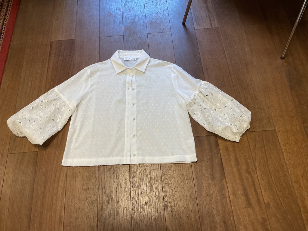 Camicia plumette cotone