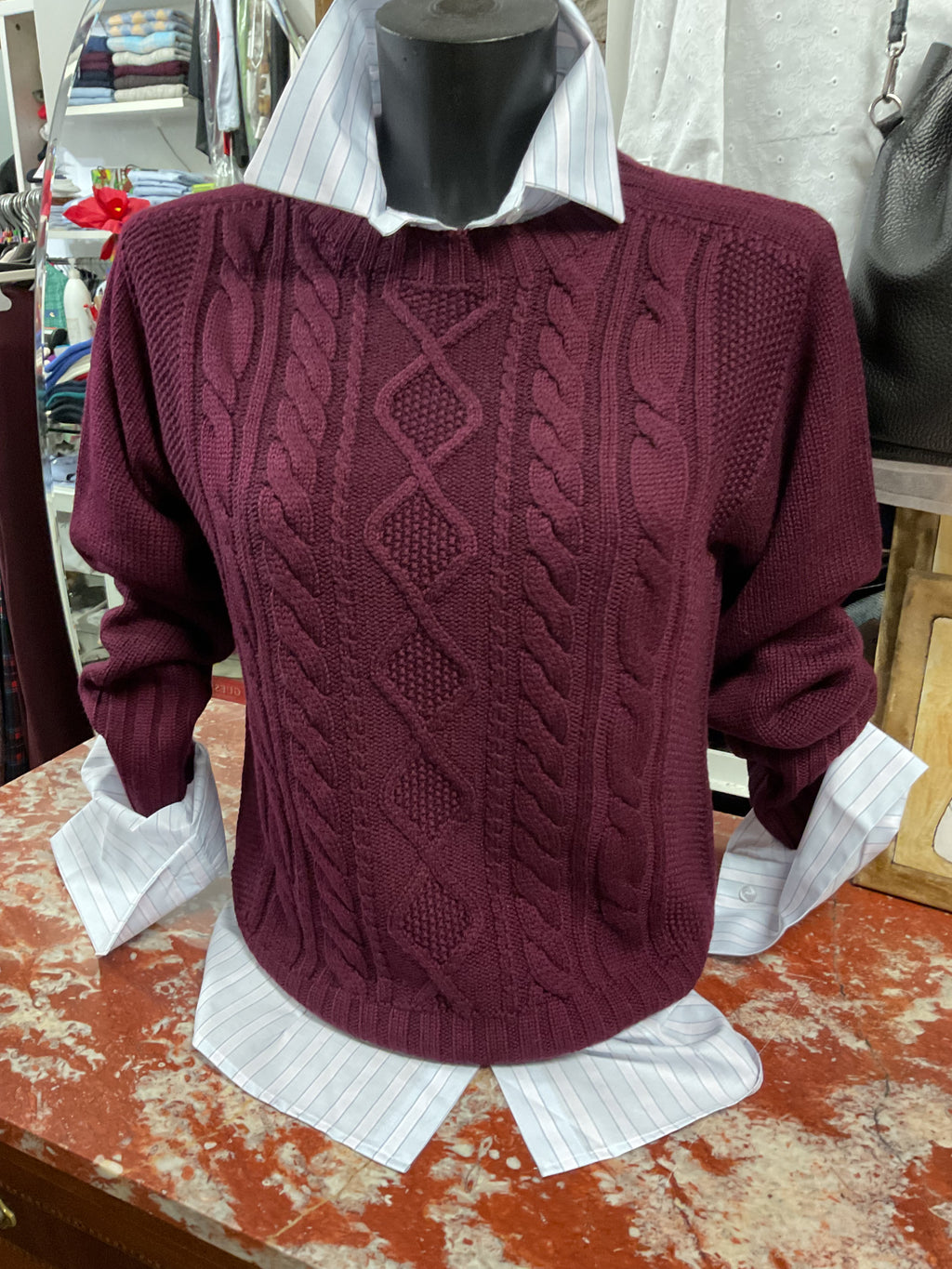 Golfino jacquard