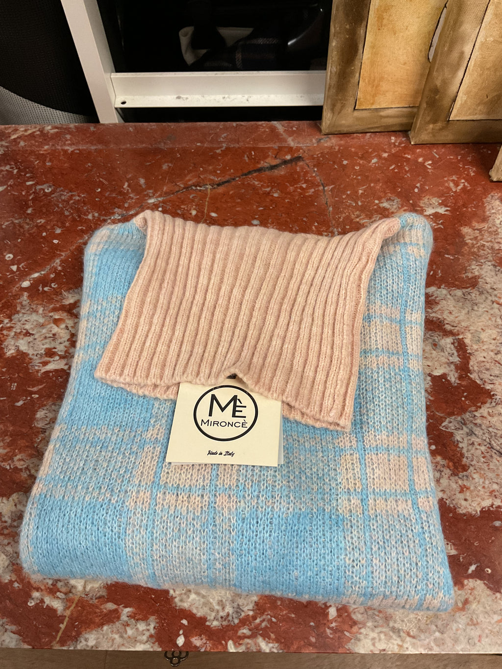 Maglione rombi geometrico